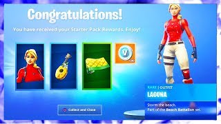 The Brand new Fortnite Laguna Starter Pack (Showcase!!)