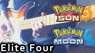 Pokemon Sun & Moon - Elite Four Battle Theme Metal Guitar Cover