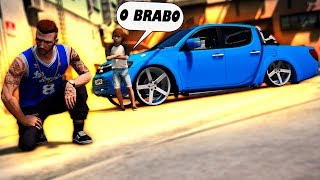 GTA V - VIDA REAL | MEU FILHO COLOCOU SUSPENSÃO A AR NA L200. #828