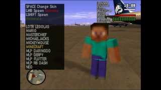 GTA SA: My Skin Selector skin collection (Apr 2012)