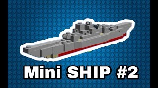 Как сделать мини корабль из Lego [Версия #2] \ How to make a small ship from Lego [Version #2]