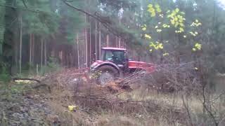 Обработка почвы под ЛЭП на МТЗ 3022ДЦ.1