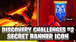 SECRET BANNER ICON! Week 2 Discovery Challenges (Fortnite Season 8)