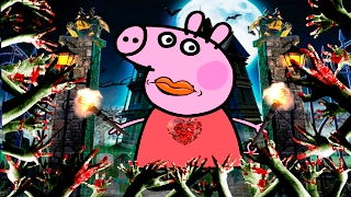 Свинка Пеппа. 1-10 серии 1й сезон. УЖАСТИКИ! ЗОМБИ Апокалипсис 2017! Peppa Pig.