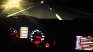 Audi A8 3.0 tdi 0-250 top speed attempt
