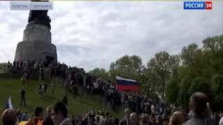 Байкеры  Ночные волки  добрались до Берлина 9 мая