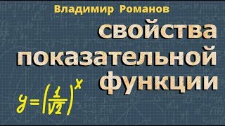 ПОКАЗАТЕЛЬНАЯ ФУНКЦИЯ график показательной функции