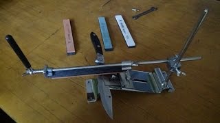 Станок для заточки ножей под требуемым углом с Aliexpress. Обзор и сборка