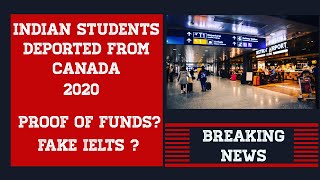 Indian Students Deported from Canada Airport 2020| Fake IELTS?| In Hindi