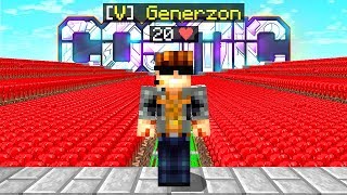 Making a HUGE SEMI-AUTO NETHER WART FARM in COSMIC SKY #32 (Minecraft Skyblock)