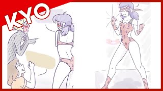 Ladybug’s Half Transformation (Hilarious Miraculous Ladybug Comic Dub)