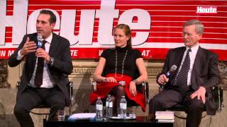 "Heute" Podiums-Talk mit FPÖ-Chef H. C. Strache, Karl Albrecht Schachtschneider und Eva Dichand