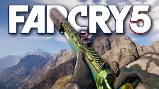 Far Cry 5 - UNSTOPPABLE NEW HUNTING RIFLE / SHOTGUN HYBRID (Far Cry 5 Free Roam)