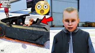 GTA 5 FRANKLIN JR'S GIRL FRIEND TRIXY GETS INTO AN ACCIDENT!? (GTA 5 Mods)