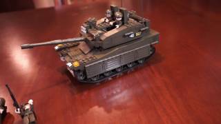 Sluban Merkava Tank Review (Fake Lego)