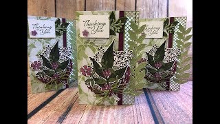 Wonderful Romance Thinking of You Card Stampin' Up!