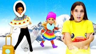 Зимняя одежда для Барби - Одевалки - Мультики для девочек. Ох, уж эти куклы!