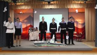 районный конкурс инсценирования  военной песни ! У нас первое место мы просто молодцы.