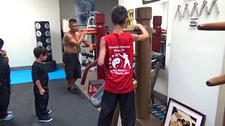 Kung Fu Kids - Wooden Dummy Form Test