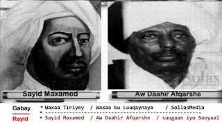 Gabaygii R A Y I D ee Sayid Maxamed Cabdulle Xasan