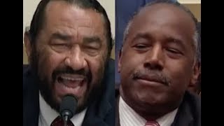 "ANSWER THE QUESTIONS!!!" Al Green GETS PISSED OFF & DESTROYS Ben Carson on Trump's Budget