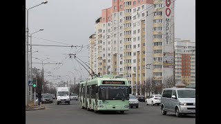 Троллейбус Минска БКМ-333,борт.№ 3634,марш.S3 (23.06.2019)