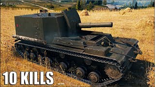 10 ФРАГОВ на АРТЕ 212A ??? World of Tanks САУ 212А лучший бой