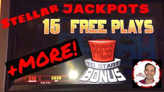 ? Stellar JACKPOTS Bonus + MORE! ? ✦ BONUS HOLIDAY VIDEO ✦ Slot Machine Pokies w Brian Christopher