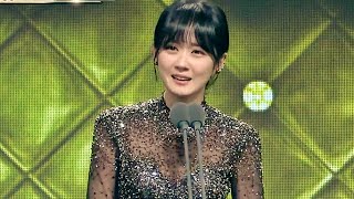 2014 MBC 연기대상 - Jang Nara Cry&Laugh Speech '끝없는 감격의 눈물' 장나라, 최우수상 수상!! 20141230
