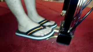 Yamaha Grand Piano pedal pumping in Mr. D.I.Y Mens Slippers