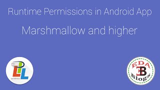 Runtime Permission in Android Marshmallow Example