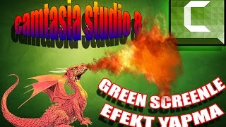 Camtasia Studio 8 | Green Screen | Arka Plan Silme & Efekt Verme