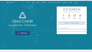 Libra credit ( LBA ) NEW ICO airdrop и bounty, куда вложить деньги и зааботать