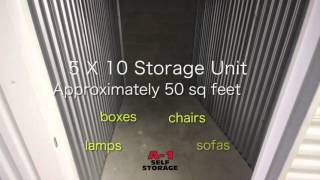 5x10 Storage Unit - A-1 Self Storage