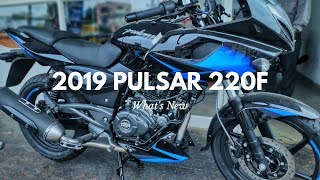 2019 Pulsar 220 F |What's New| Walkaround