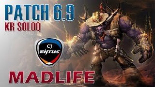CJ Entus MadLife - Alistar Support - KR LOL Master 556LP