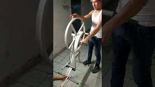перекатка пожарного рукава на станке, быстро и качественно