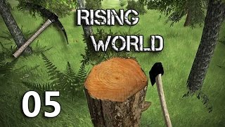 Rising World #05 - Die Holzhackerbuam [Gameplay German Deutsch] [Let's Play]