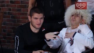 Мастер-класс Хабиба Нурмагомедова в зале FightFabrika, Санкт- Петербург. ТРЕНИРОВКА НА НЕВЕ!