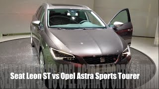 Seat Leon ST 2016 vs Opel Astra Sports Tourer 2016