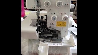 Juki 654de Serger threading