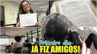 1º DIA DE AULA NA FACULDADE - Arquitetura e Urbanismo 4º período
