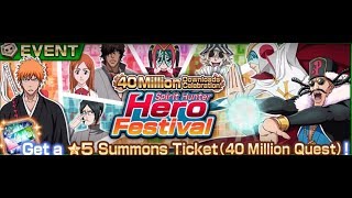 40 Million Download Ticket [Bleach Brave Souls]