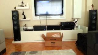 Magnat MA 600 Hybrid Stereo Amplifier with Magnat Quantum 677 part 1