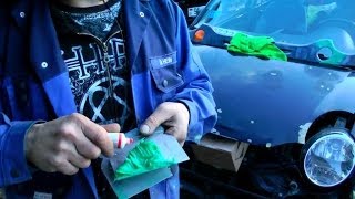 Заделываем дыру без сварки Матиз