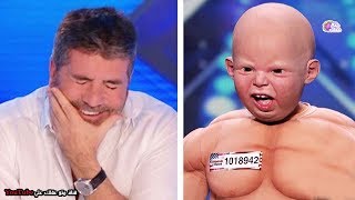اكثر 10 عـروض غـرابة وطـرافةً في برنــامــج امـريـكـ ــا لديها مـواهــب !!
