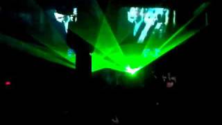 Z Lighting - Professional Laser Show - Club Footage - Two 1W RGB