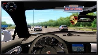 City Car Driving Simulator - Porsche Panamera Turbo (Fast Driving)