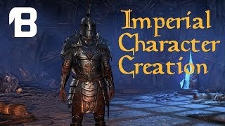 ESO Beta - Imperial Race Character Creation (Male & Female) Full