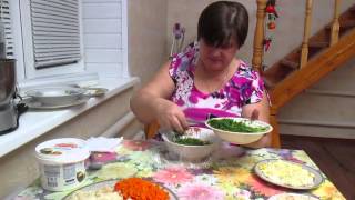 Чудо-салат, чудо-рецепт! "Грибная поляна".